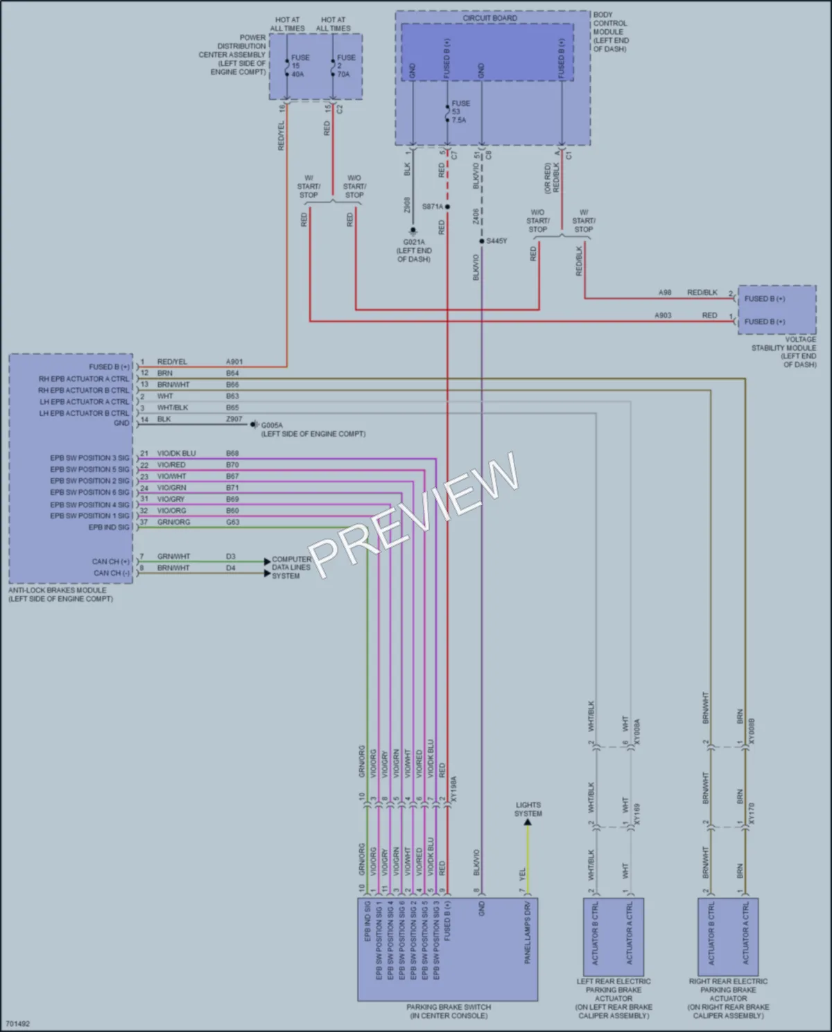 2021 Nissan Renegade Shift Interlock wiring diagram preview