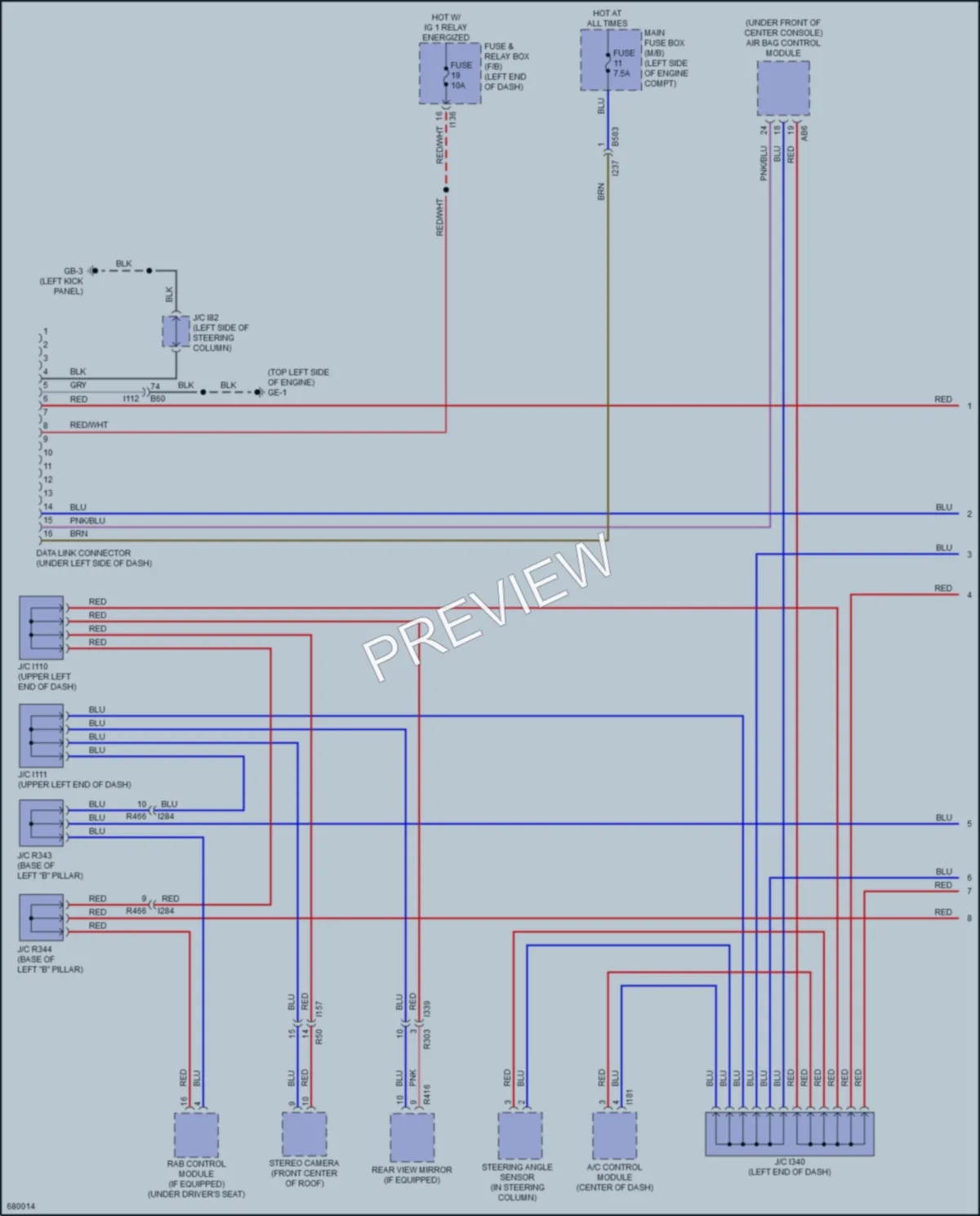 2021 Subaru Ascent Computer Data Lines wiring diagram preview