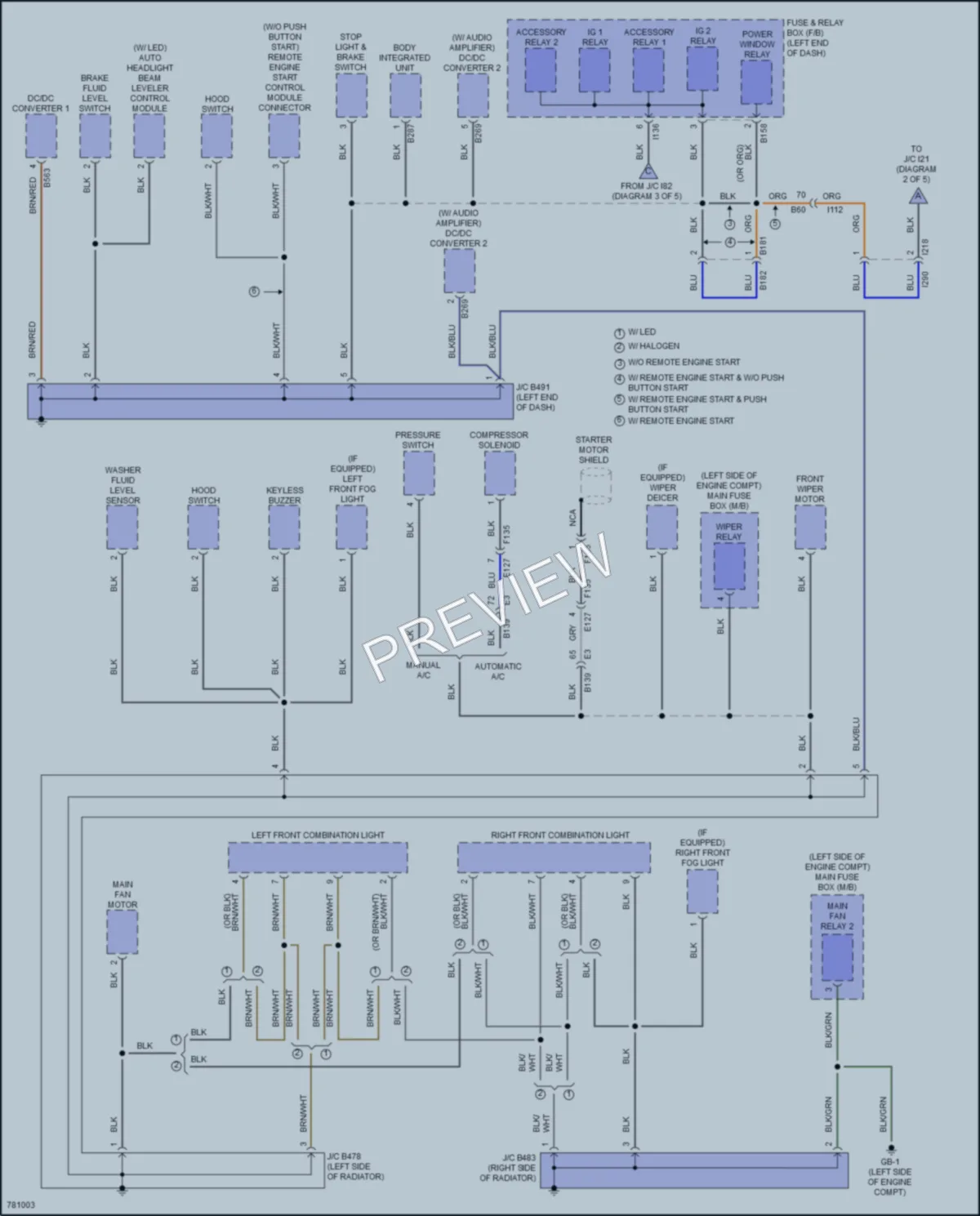 2021 Subaru CrosstrekHybrid Ground Distribution wiring diagram preview