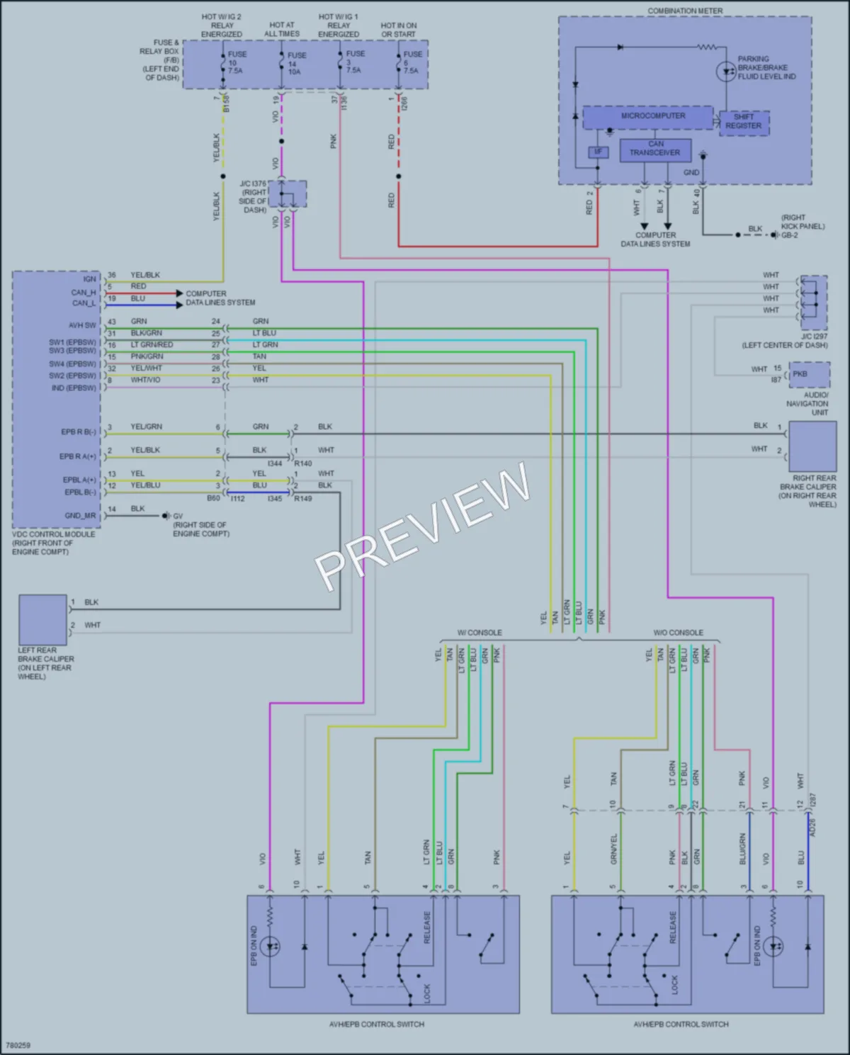 2021 Subaru Forester Shift Interlock wiring diagram preview