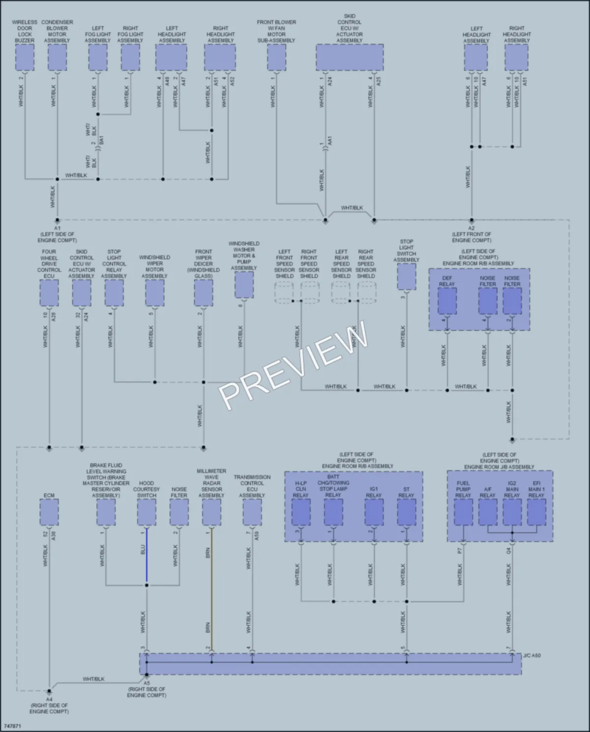 2021 Toyota LandCruiser Ground Distribution wiring diagram preview