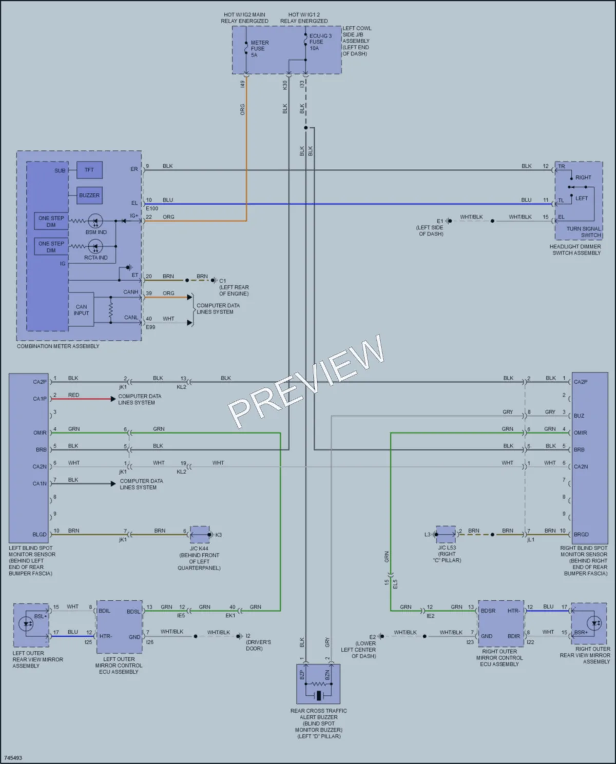 2021 Toyota LandCruiser Navigation wiring diagram preview