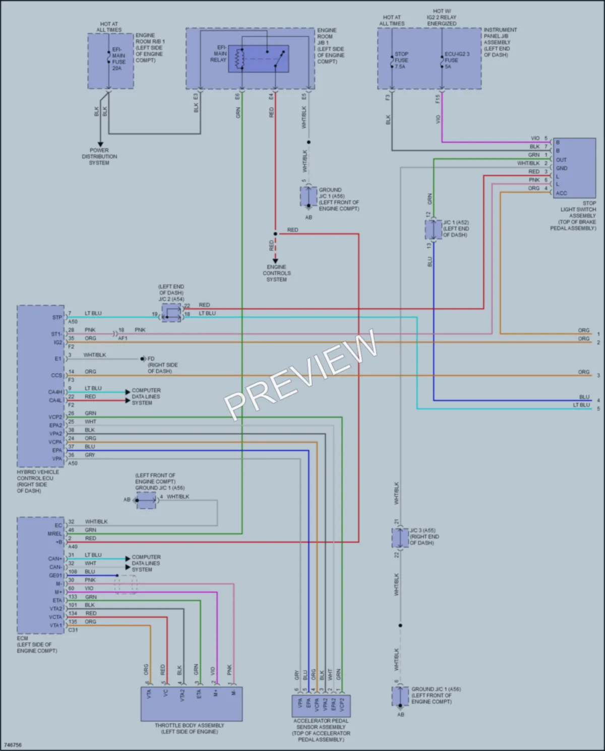 2021 Toyota 4Wd Cruise Control wiring diagram preview