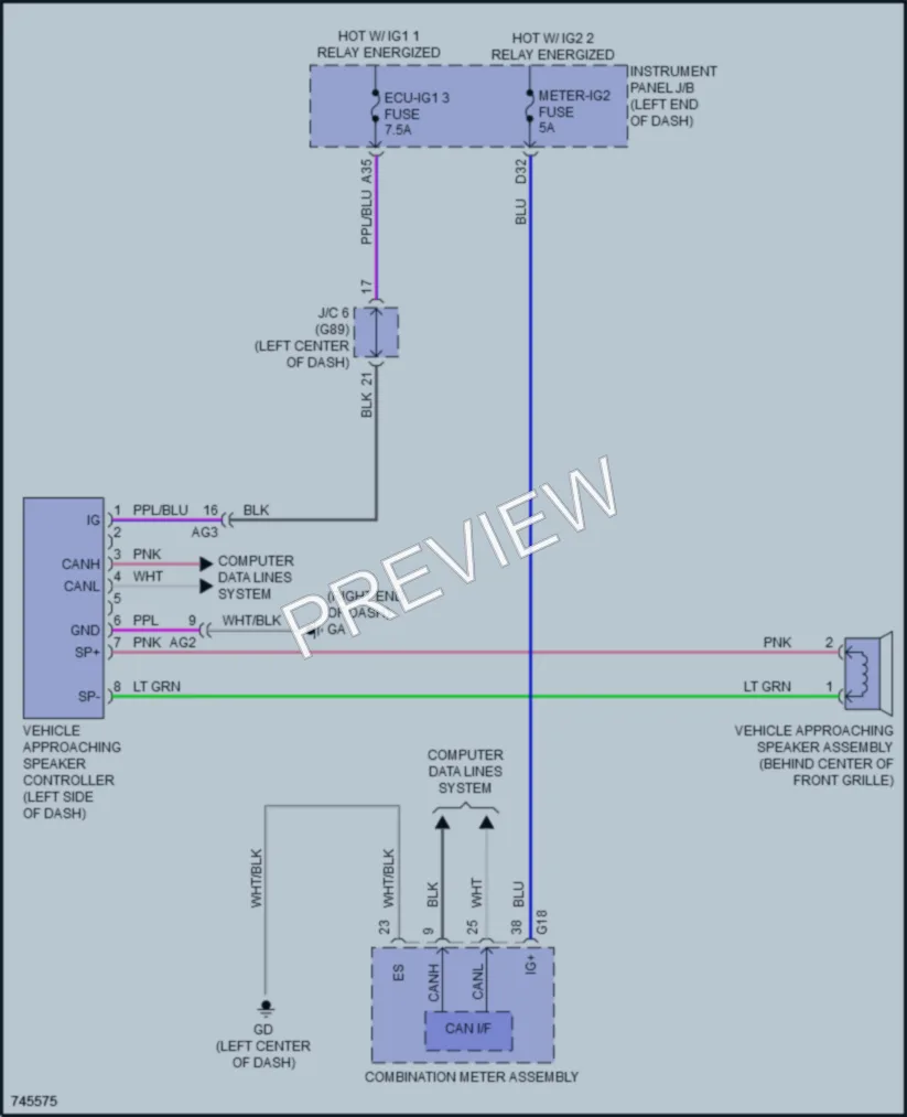 2021 Toyota RAV4 Active Bodyworks wiring diagram preview