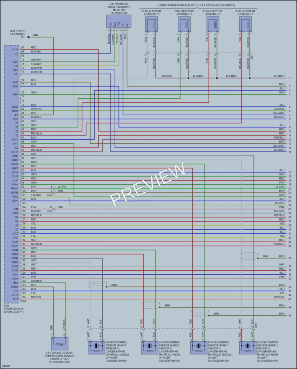 2021 Toyota Sequoia Engine Performance wiring diagram preview