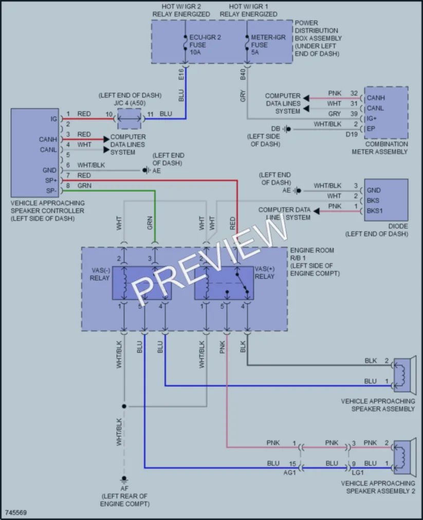 2021 Toyota Sienna Active Bodyworks wiring diagram preview