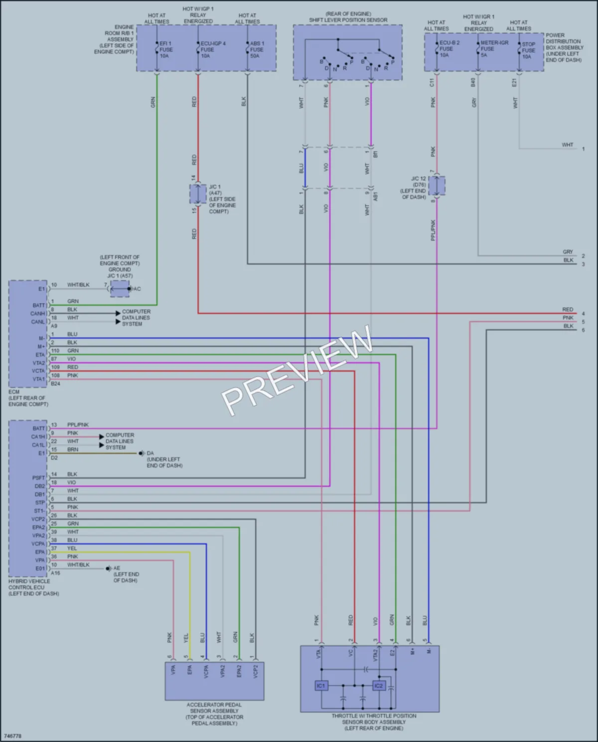 2021 Toyota Sienna Cruise Control wiring diagram preview