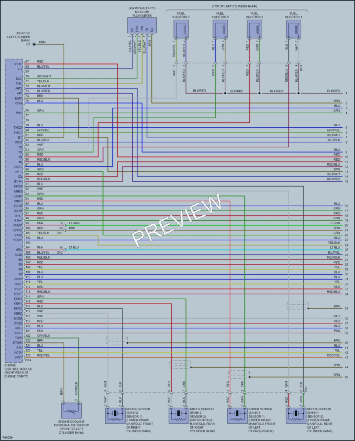 2021 Toyota Tundra Engine Performance wiring diagram preview