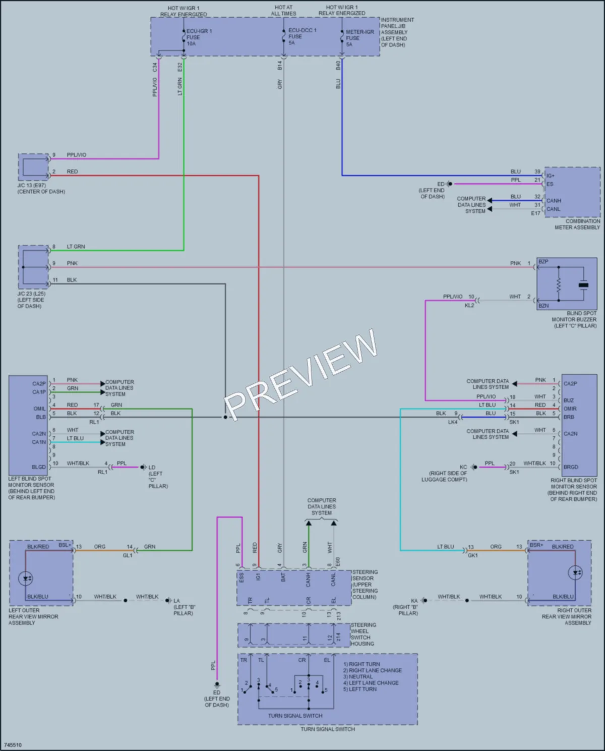 2021 Toyota Venza Navigation wiring diagram preview