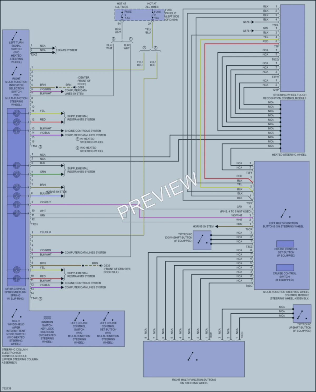 2021 Volkswagen Arteon Body Control Modules wiring diagram preview