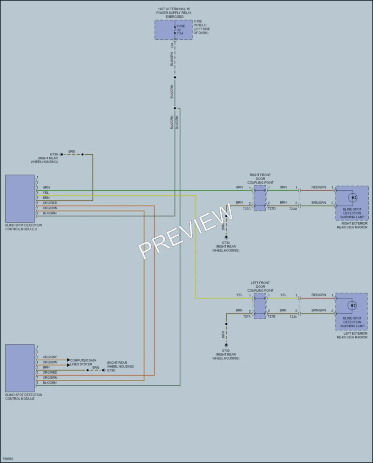 2021 Volkswagen GolfGTI Navigation wiring diagram preview