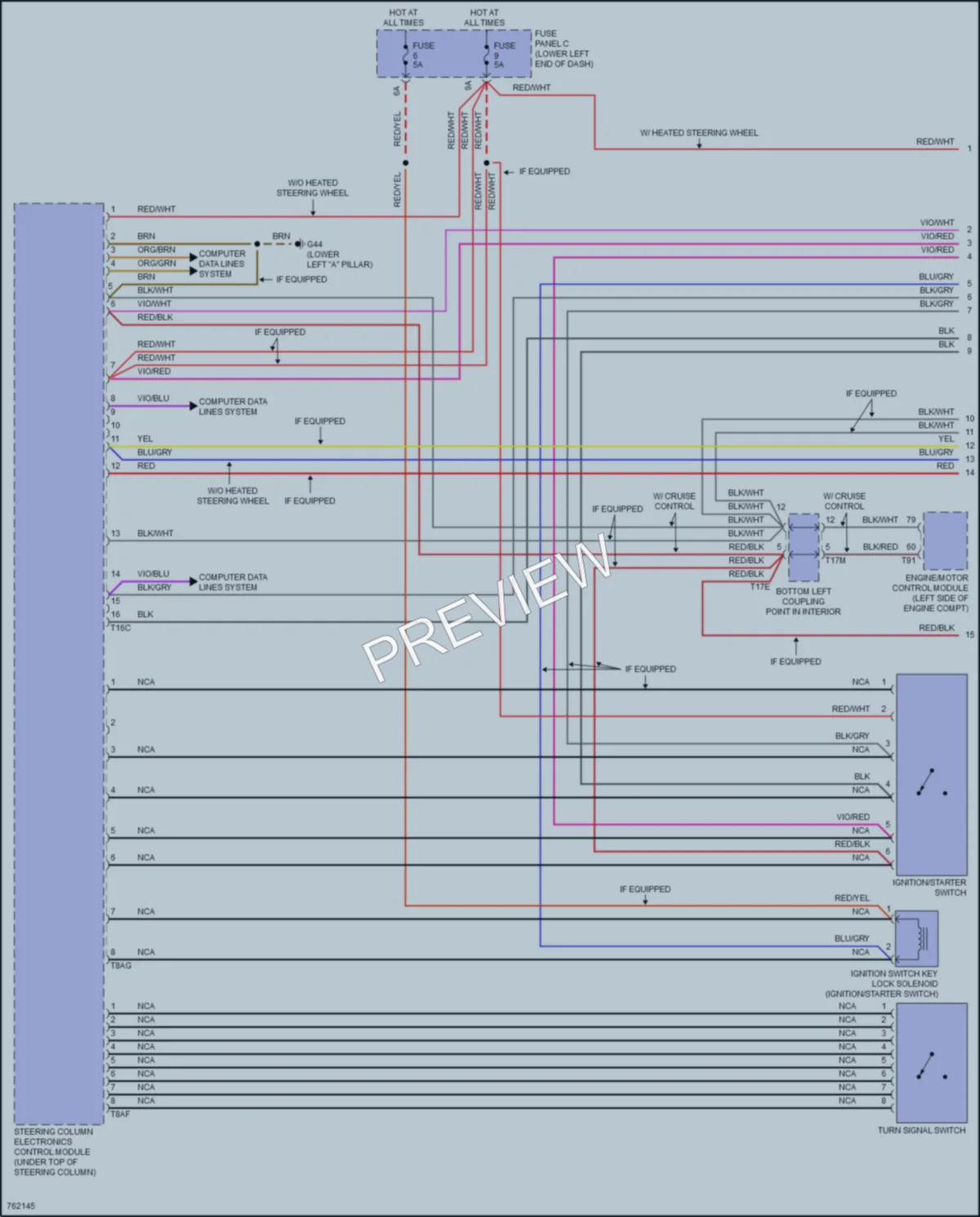 2021 Volkswagen Tiguan Body Control Modules wiring diagram preview