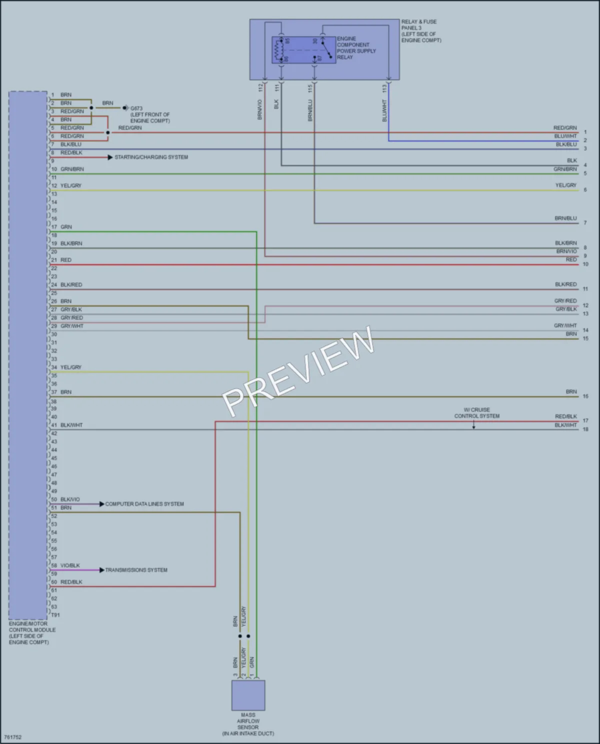 2021 Volkswagen Tiguan Engine Performance wiring diagram preview