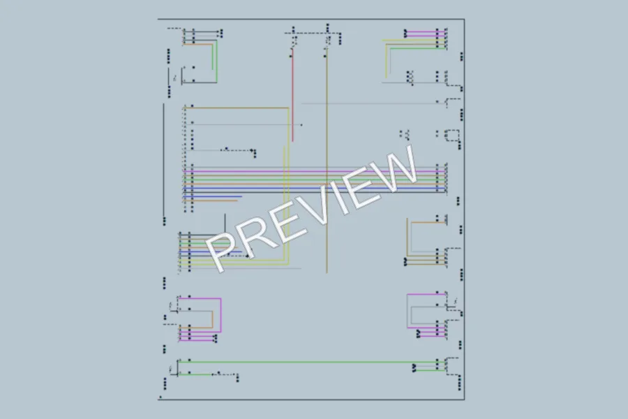 2021 Volvo S90 Instrument Cluster wiring diagram preview