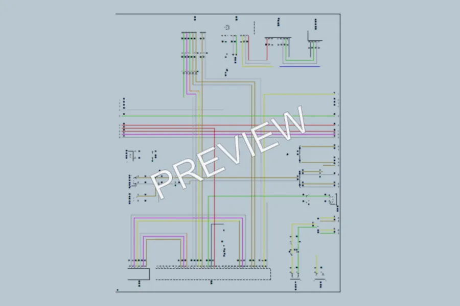 2021 Volvo S90 Navigation wiring diagram preview