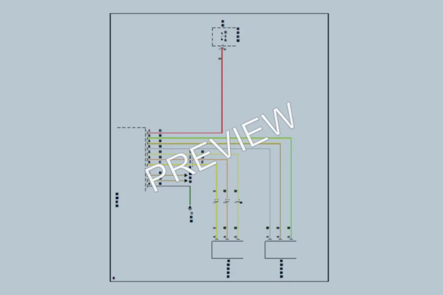 2021 Volvo S90PlugIn Electronic Suspension wiring diagram preview