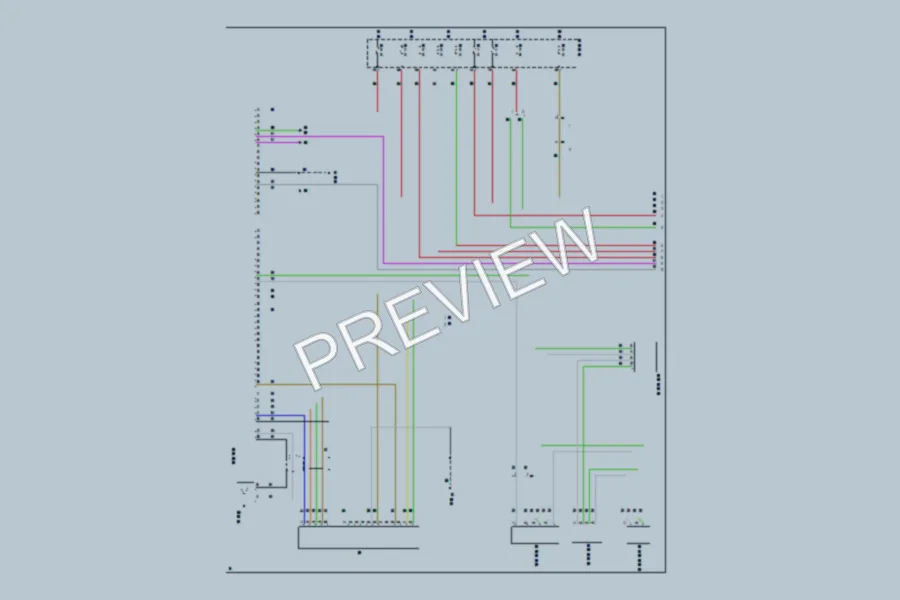 2021 Volvo S90PlugIn Radio wiring diagram preview