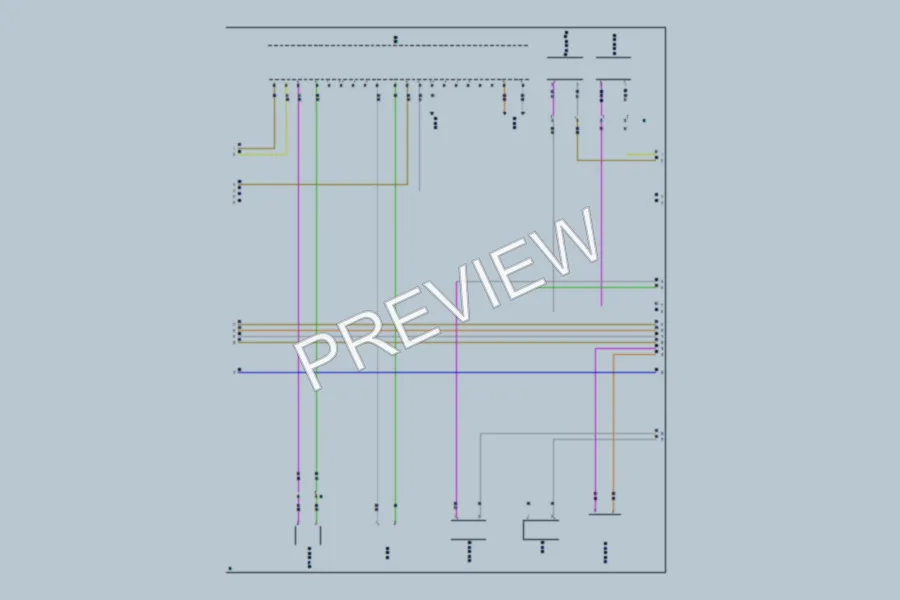 2021 Volvo S90PlugIn Supplemental Restraints wiring diagram preview