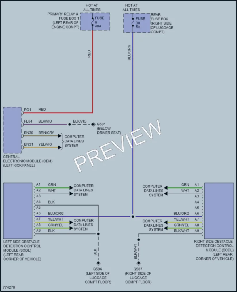 2021 Volvo XC90PlugIn Navigation wiring diagram preview