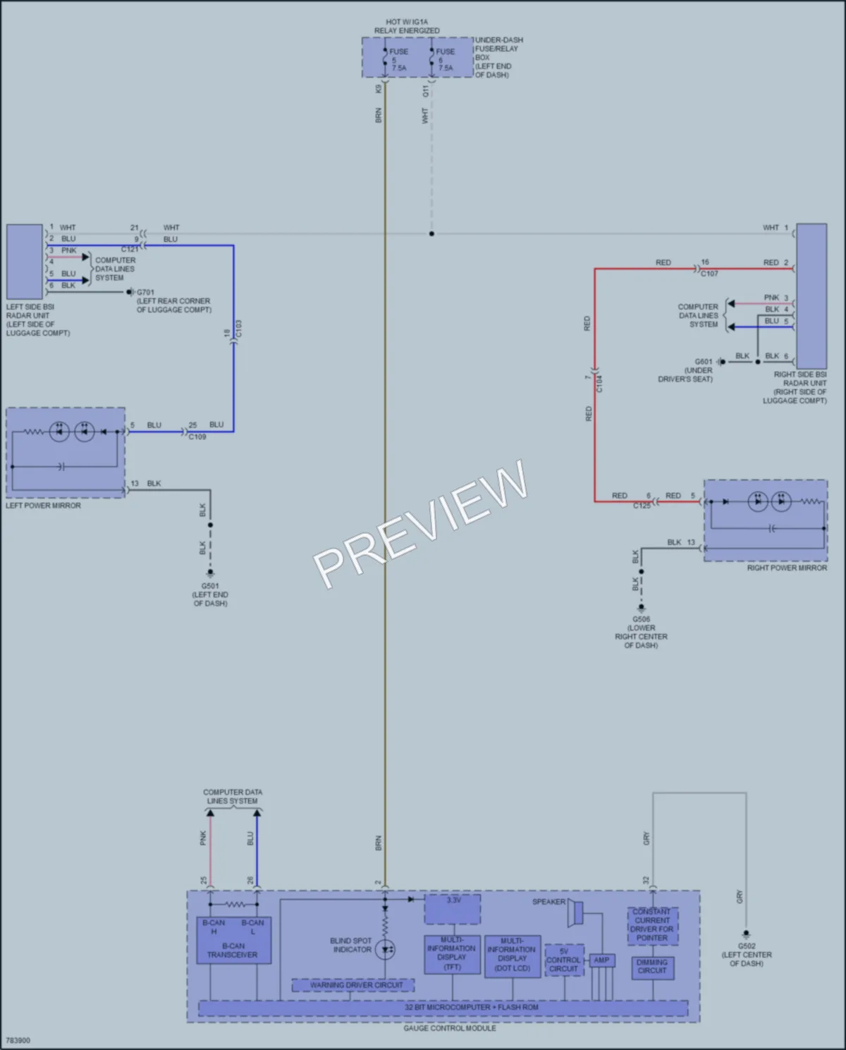 2022 Acura ILX Navigation wiring diagram preview