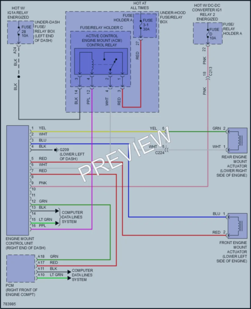 2022 Acura MDX Active Bodyworks wiring diagram preview