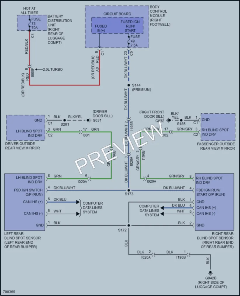 2022 AlfaRomeo Giulia Navigation wiring diagram preview