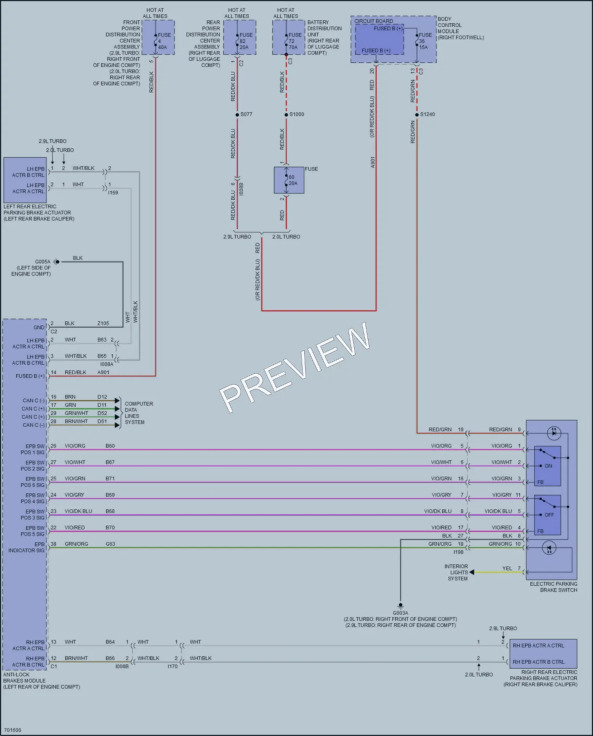 2022 AlfaRomeo Giulia Shift Interlock wiring diagram preview