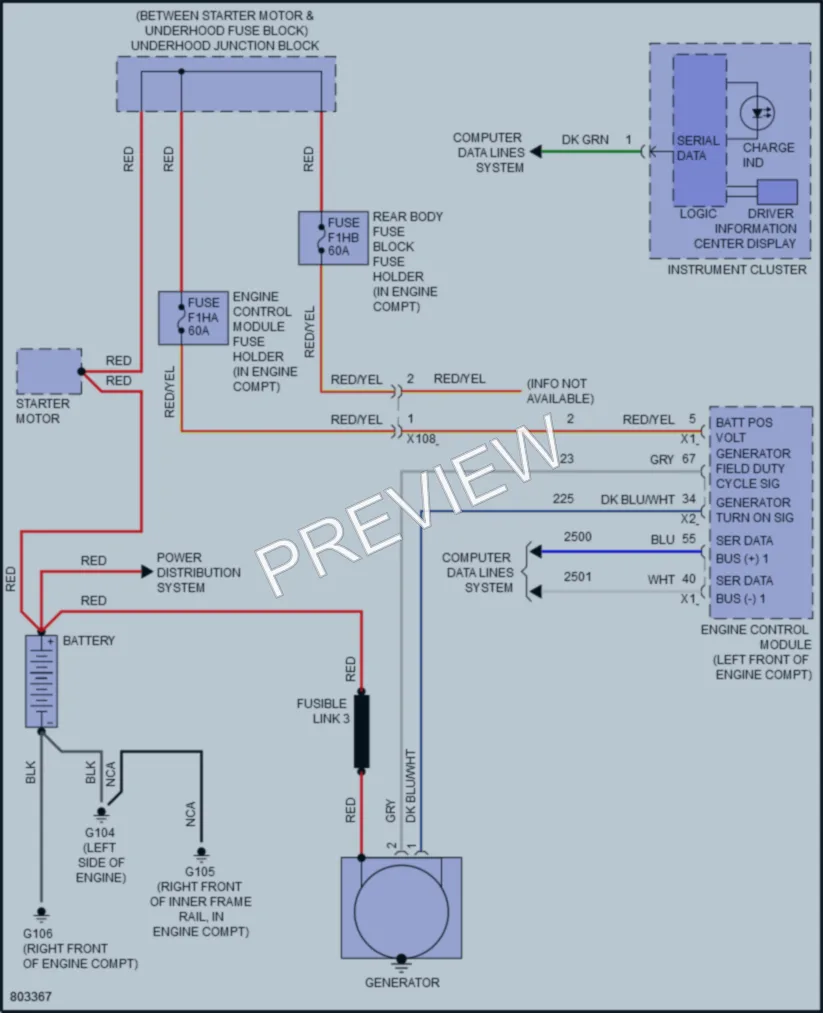 2022 Chevrolet 3500Express Starting Charging wiring diagram preview