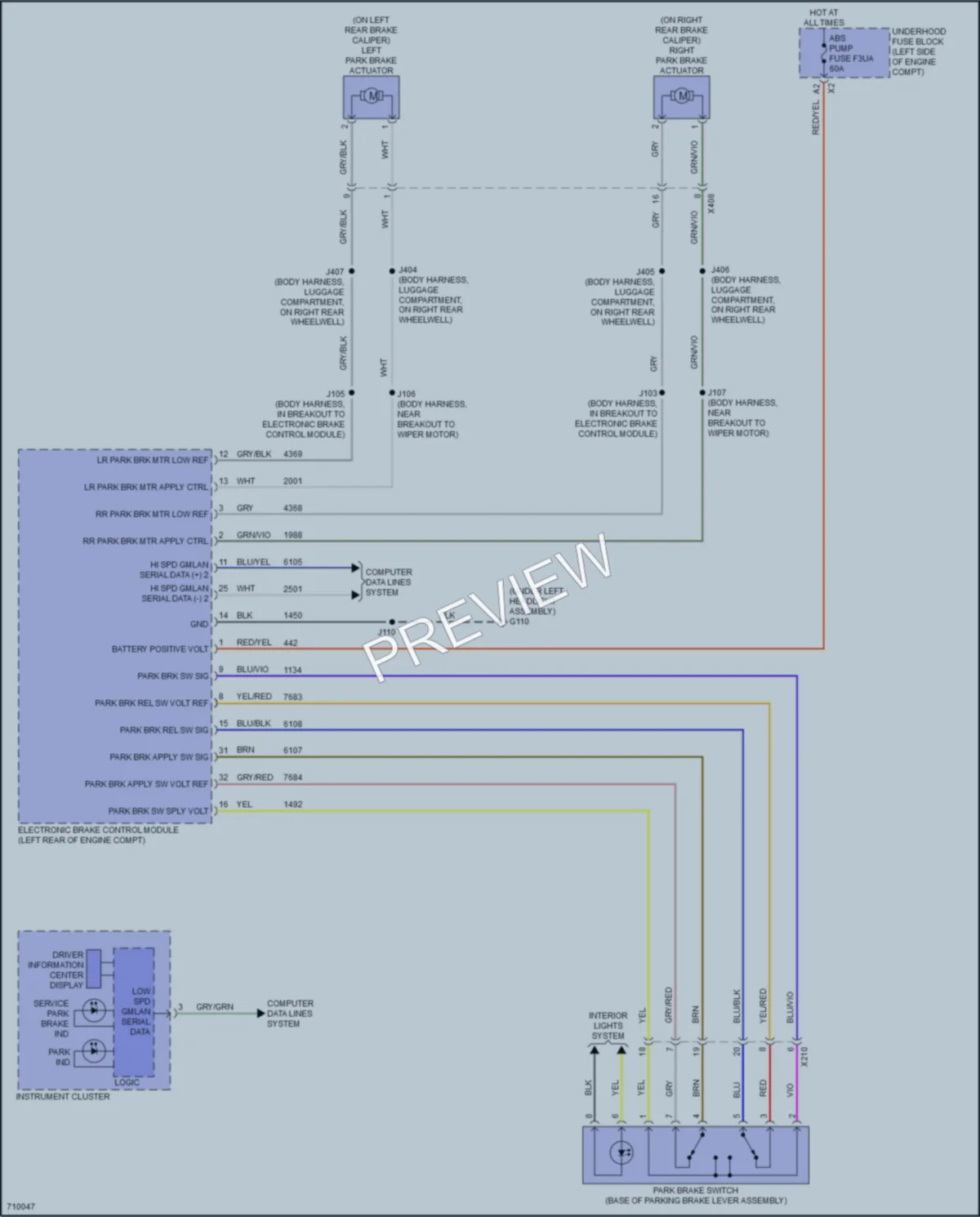 2022 Chevrolet Malibu Shift Interlock wiring diagram preview