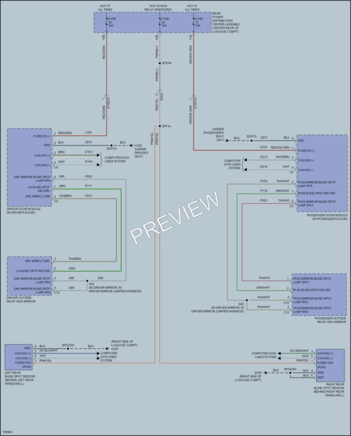 2022 Chrysler 300 Navigation wiring diagram preview