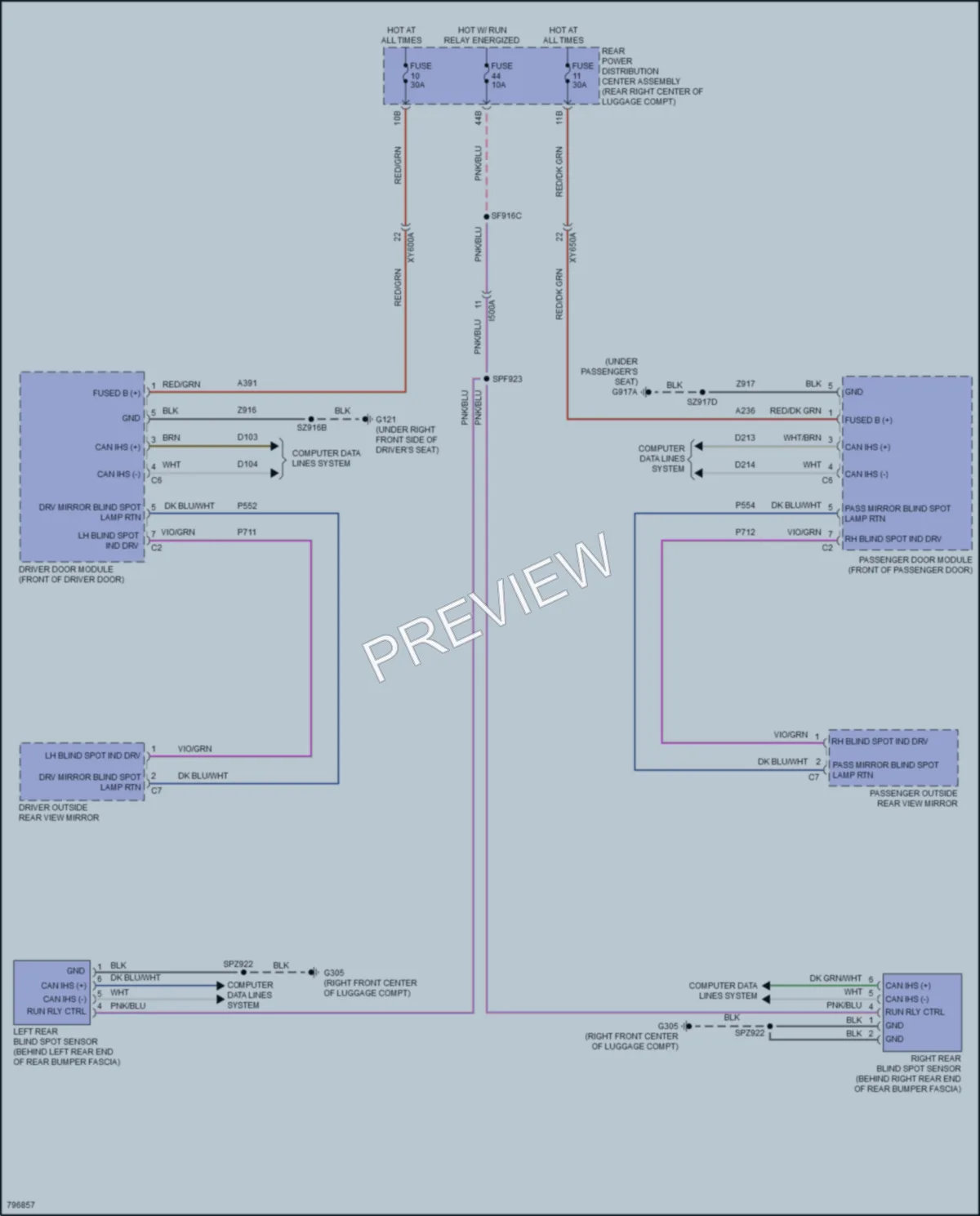 2022 Dodge Challenger Navigation wiring diagram preview
