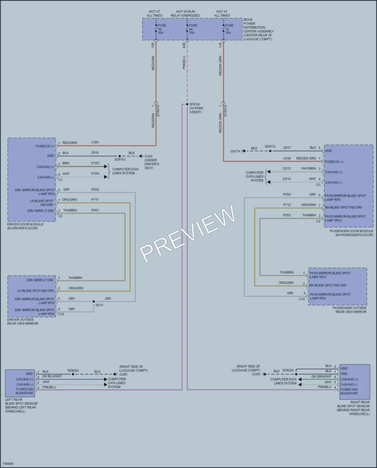 2022 Dodge Charger Navigation wiring diagram preview
