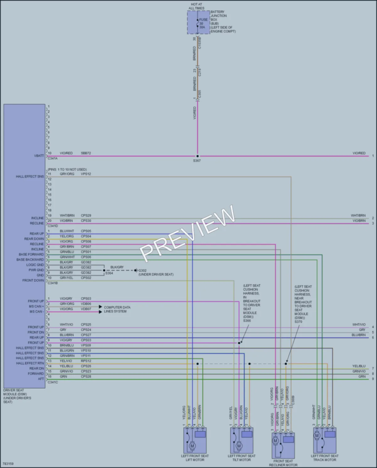 2022 Ford EscapeHybrid Memory Systems wiring diagram preview