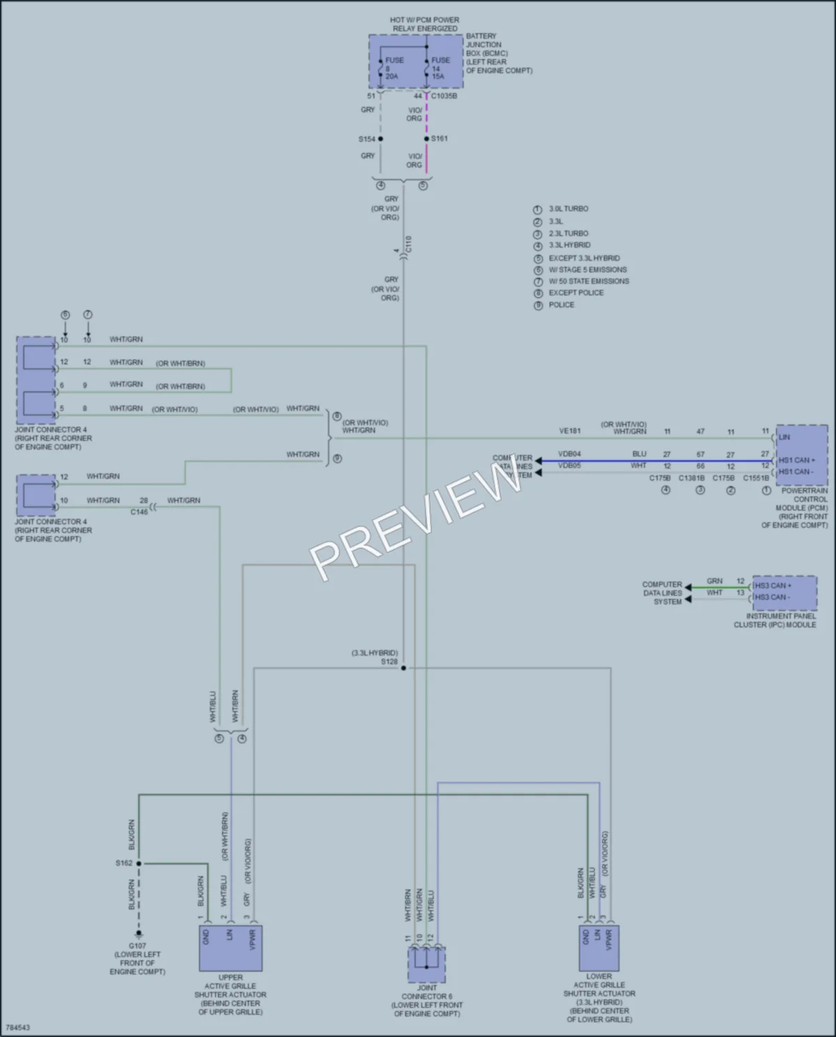 2022 Ford Explorer Active Bodyworks wiring diagram preview