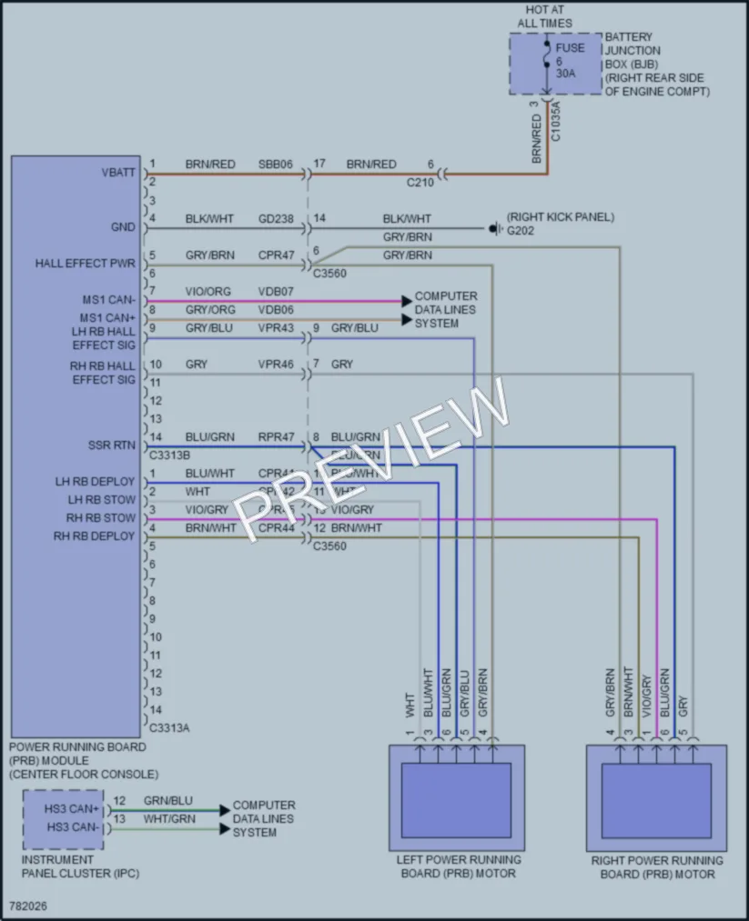 2022 Ford F450SuperDuty Trunk Tailgate Fuel Door wiring diagram preview