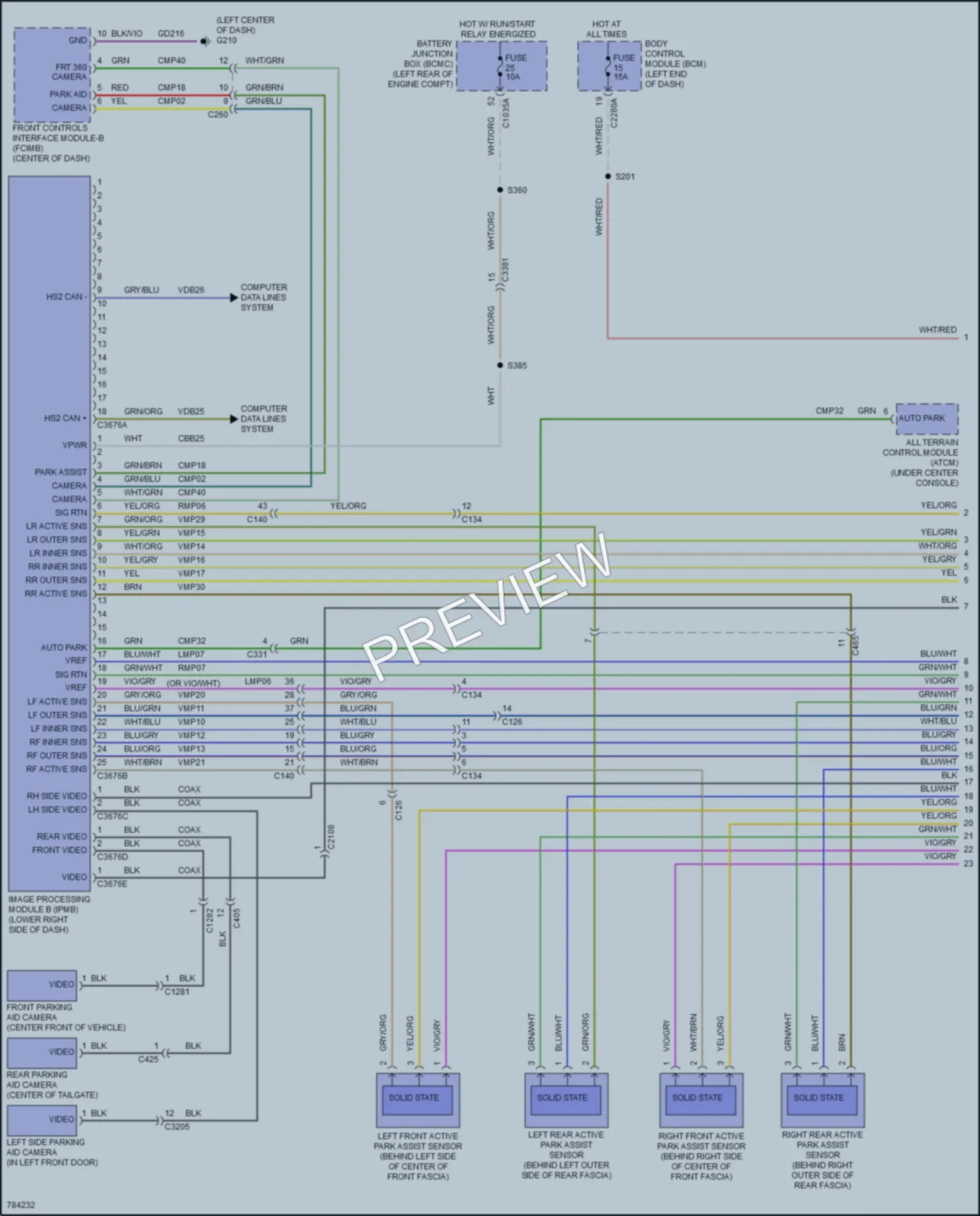 2022 Ford PoliceInterceptorUtility Navigation wiring diagram preview
