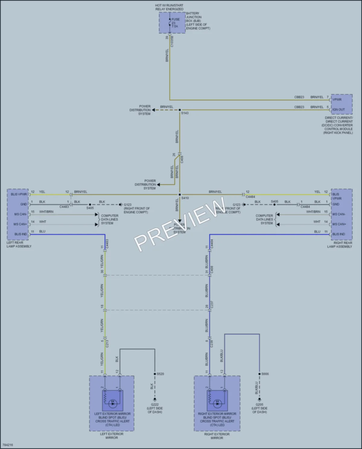 2022 Ford Ranger Navigation wiring diagram preview