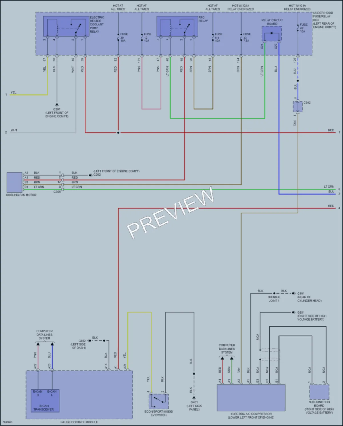 2022 Honda AccordHybrid Air Conditioning wiring diagram preview