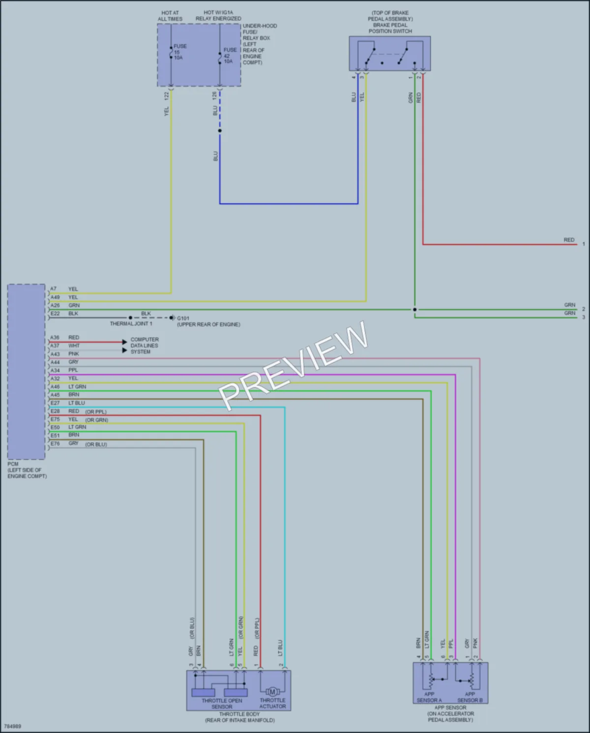 2022 Honda AccordHybrid Cruise Control wiring diagram preview
