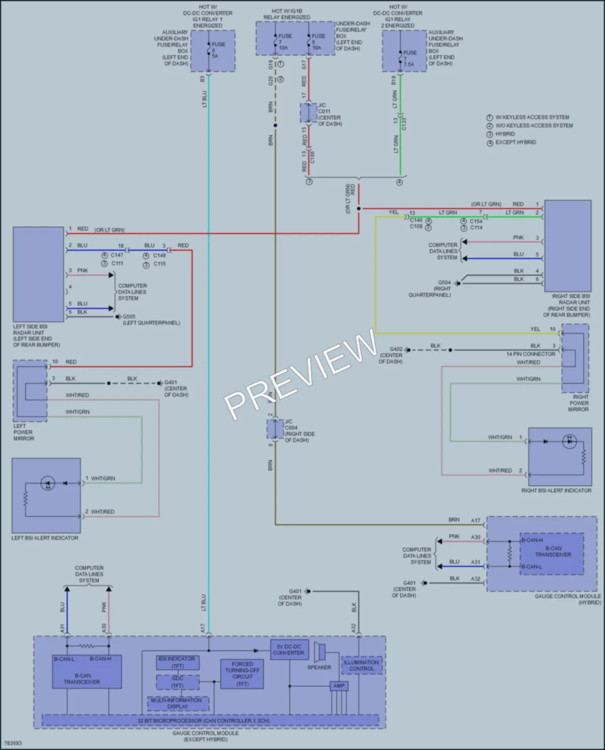 2022 Honda CRV Navigation wiring diagram preview