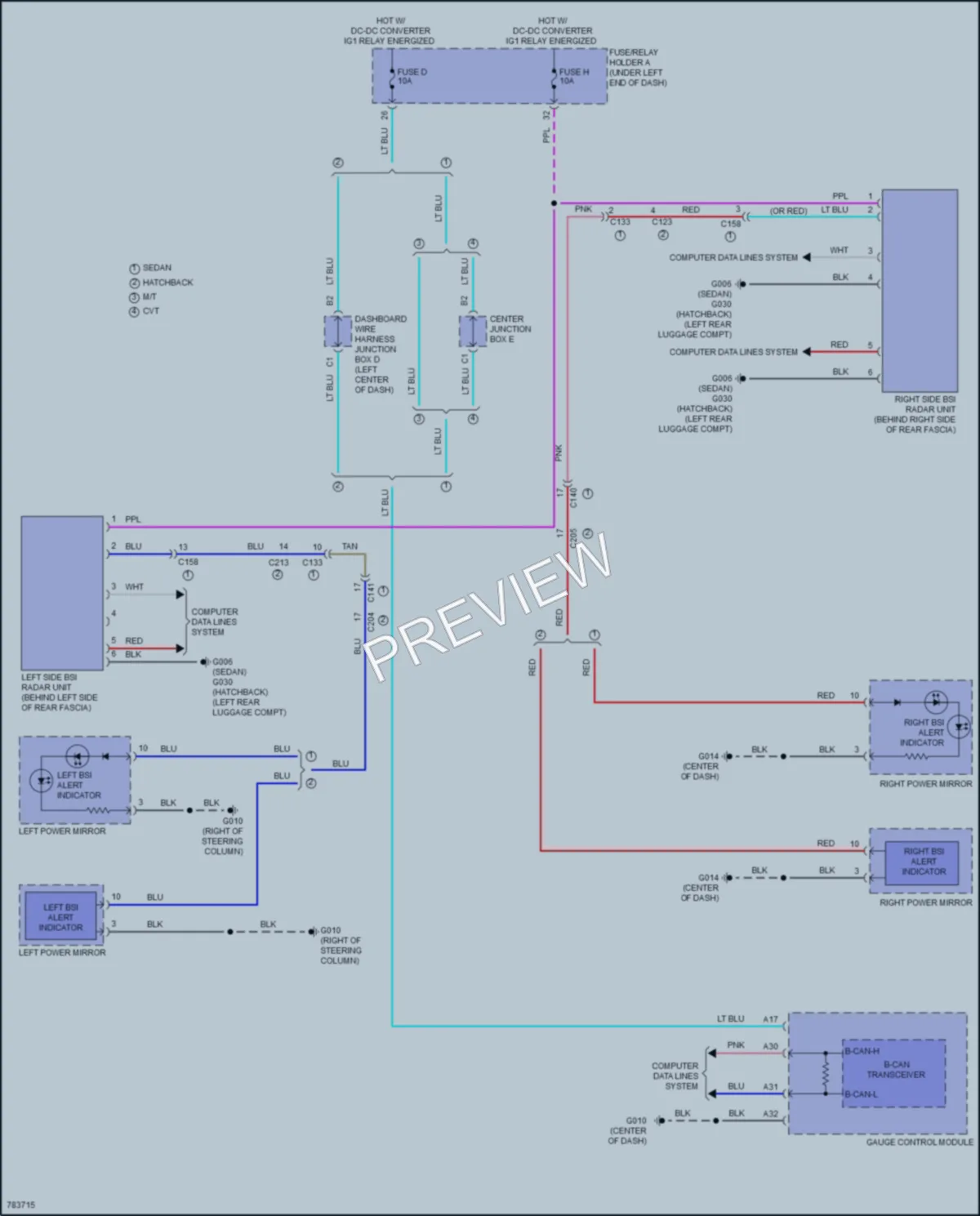 2022 Honda Civic Navigation wiring diagram preview