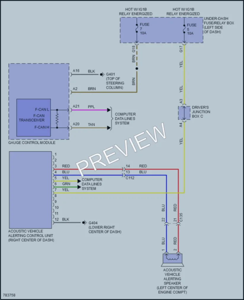 2022 Honda Insight Active Bodyworks wiring diagram preview