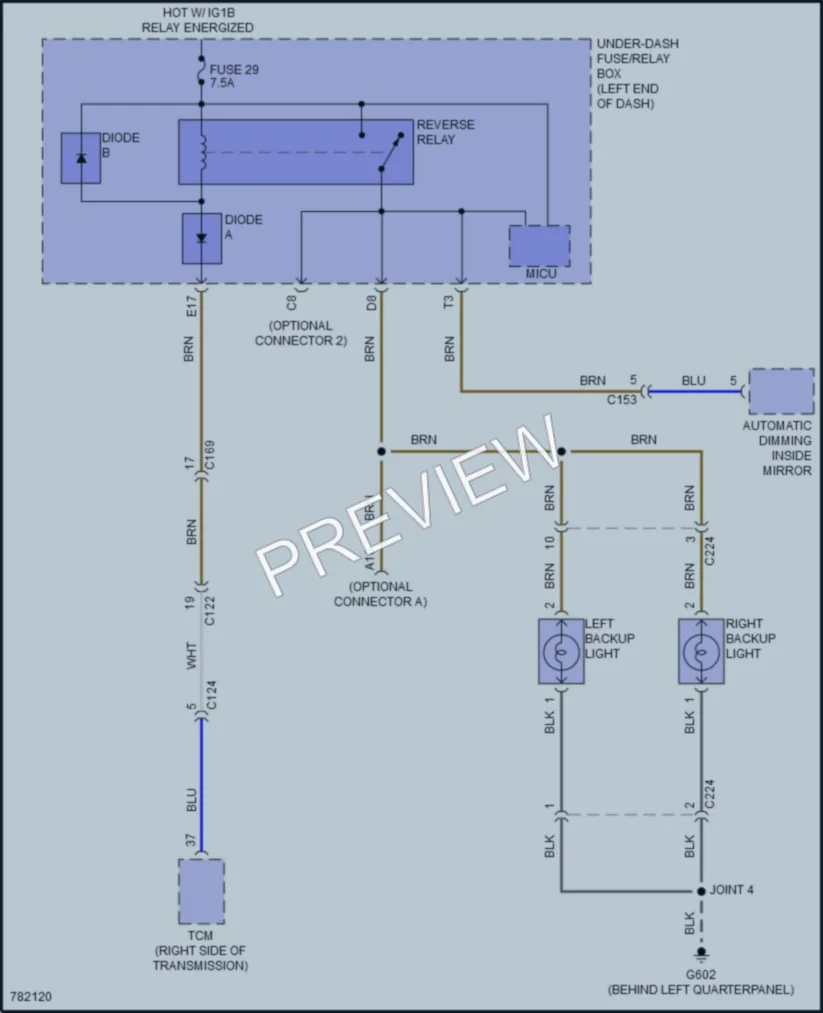 2022 Honda Passport Exterior Lights wiring diagram preview