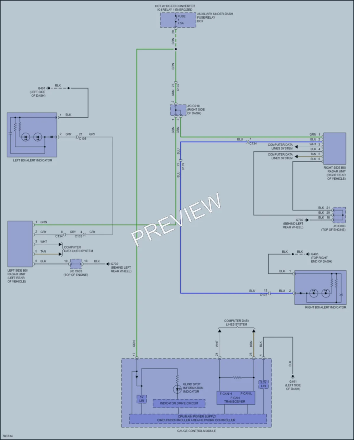 2022 Honda Ridgeline Navigation wiring diagram preview