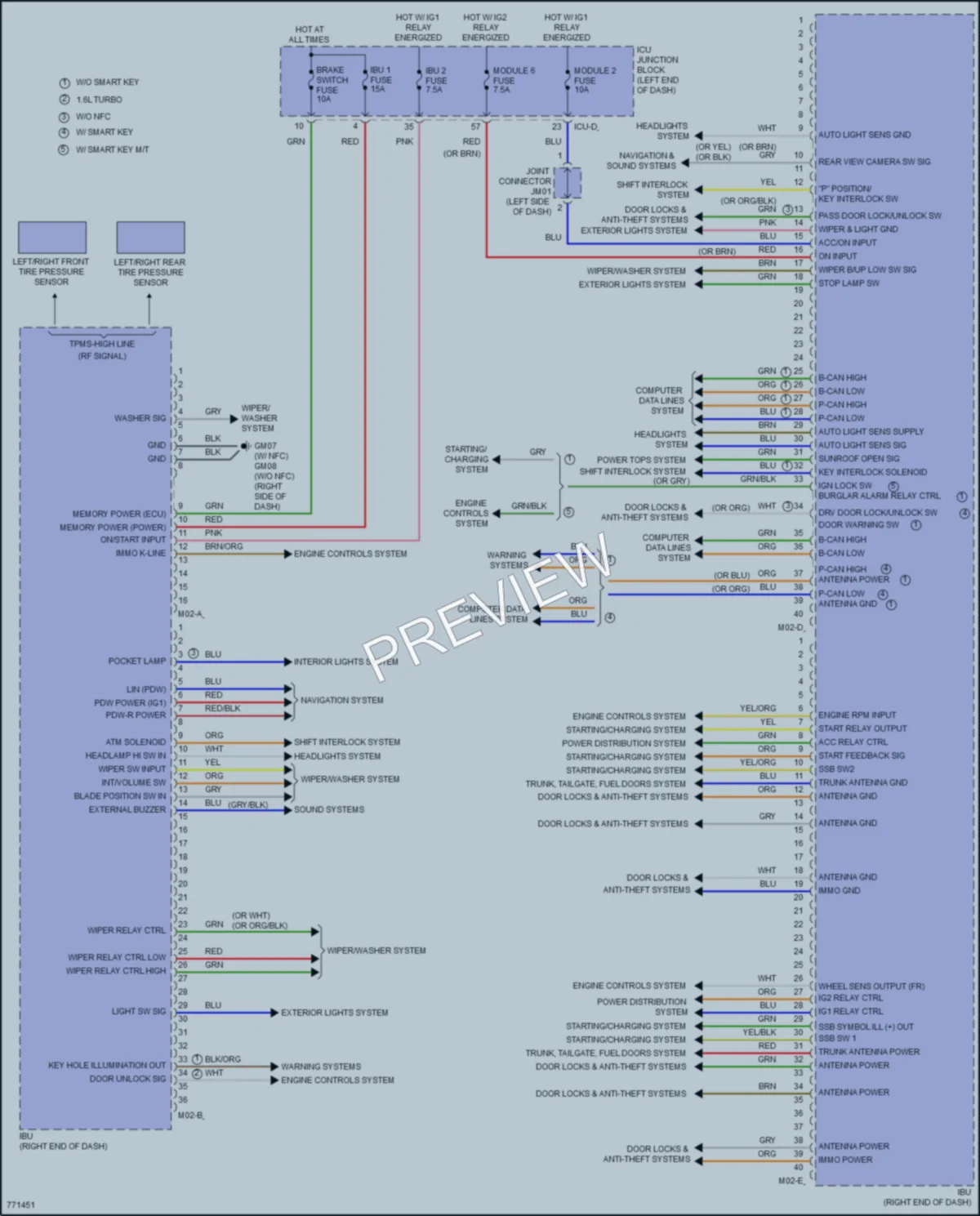 2022 Hyundai Elantra Body Control Modules wiring diagram preview