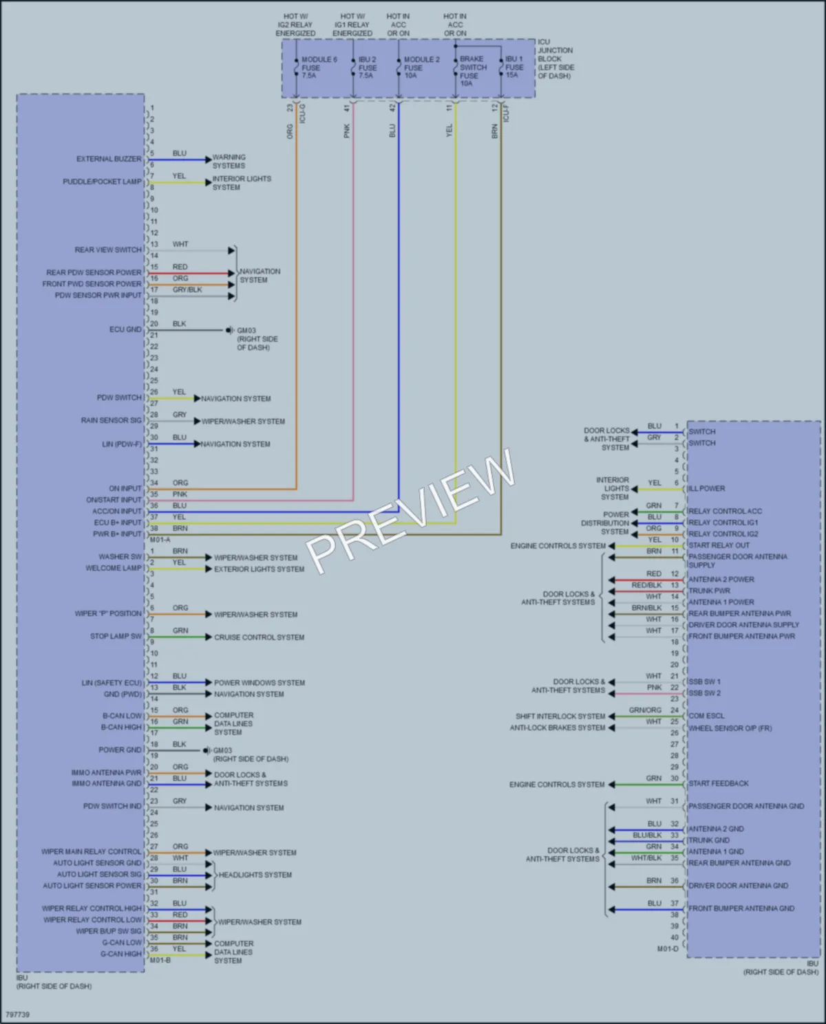 2022 Hyundai Ioniq5 Body Control Modules wiring diagram preview