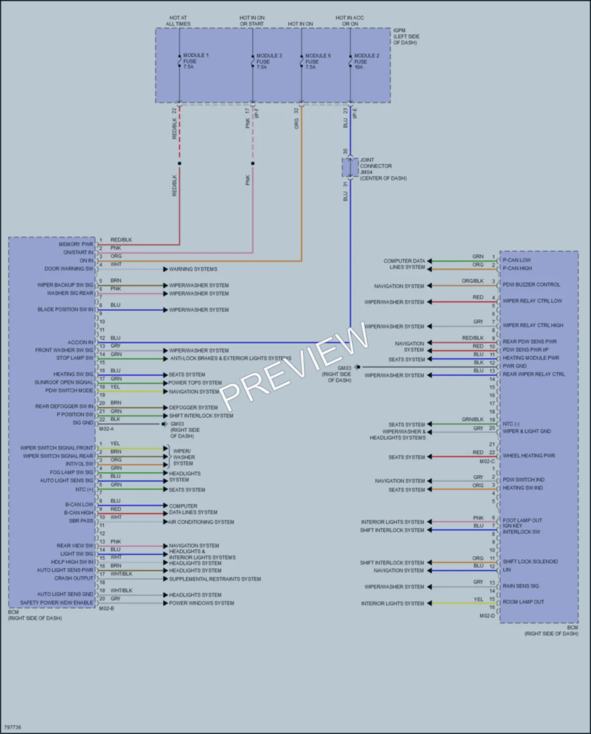 2022 Hyundai Kona Body Control Modules wiring diagram preview