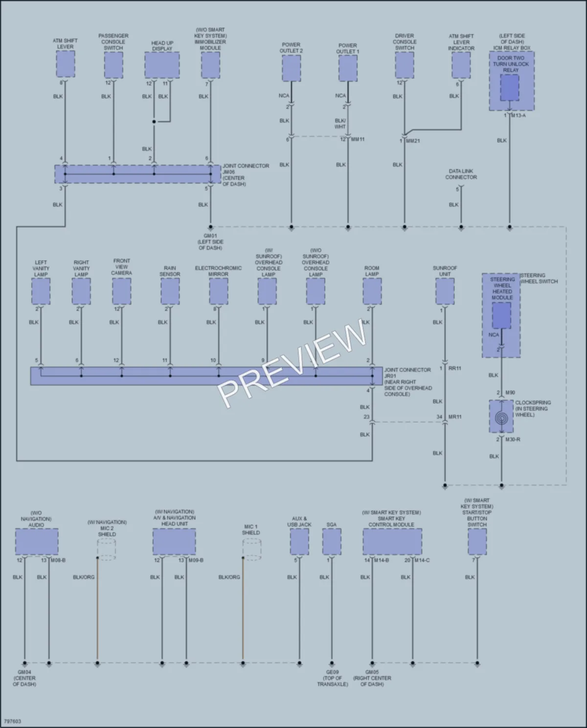 2022 Hyundai Kona Ground Distribution wiring diagram preview