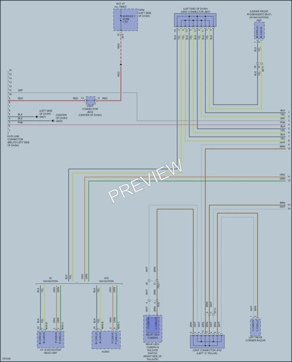 2022 Hyundai KonaElectric Computer Data Lines wiring diagram preview