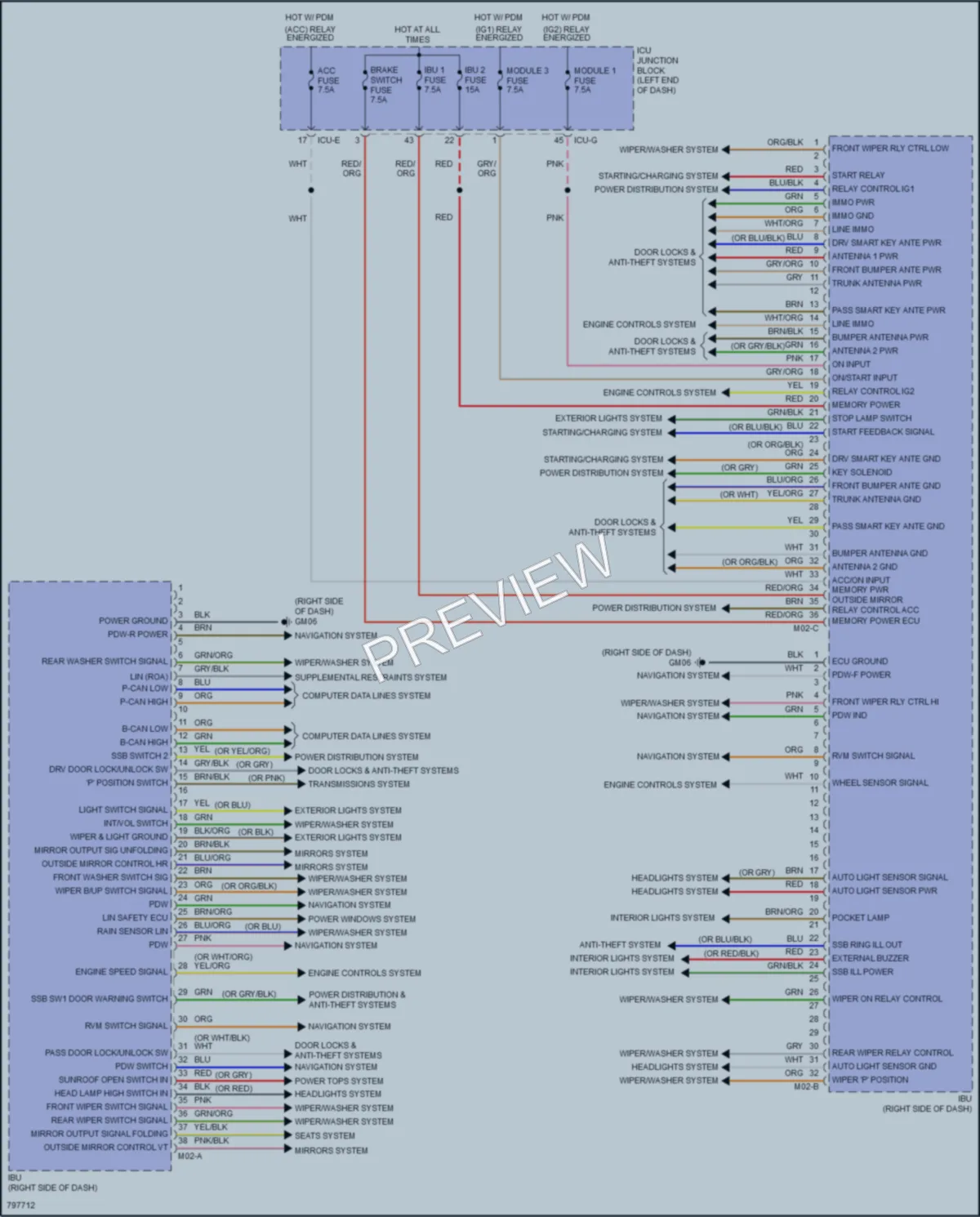 2022 Hyundai SantaFe Body Control Modules wiring diagram preview